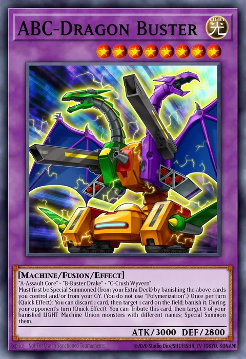 ABC-Dragon Buster trading card