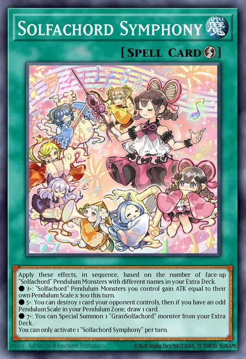 Solfachord Symphony trading card