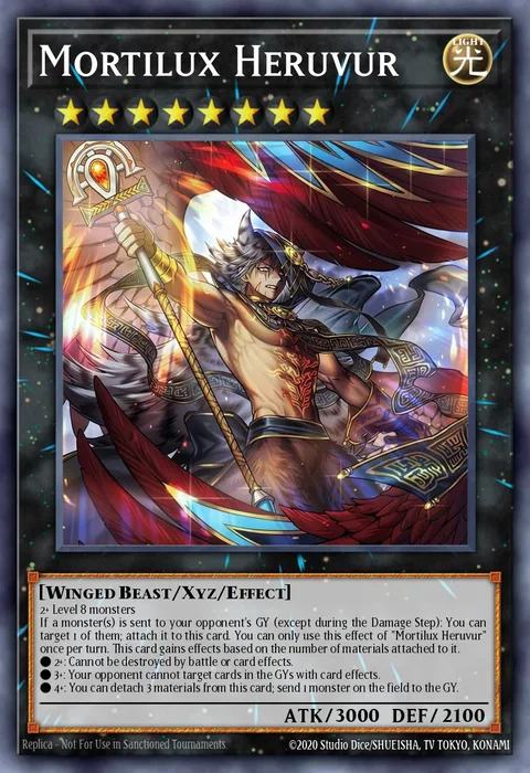 Mortilux Heruvur trading card