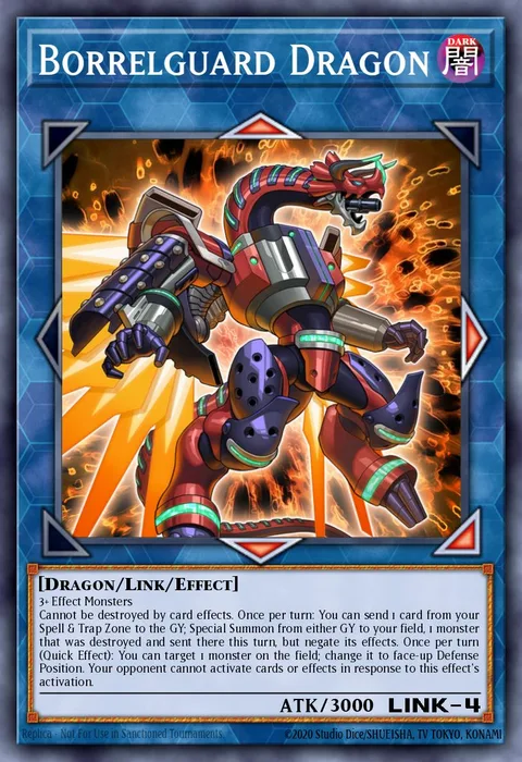 Borrelguard Dragon trading card