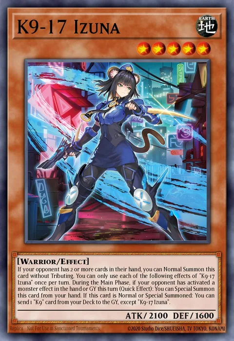 K9-17 Izuna trading card