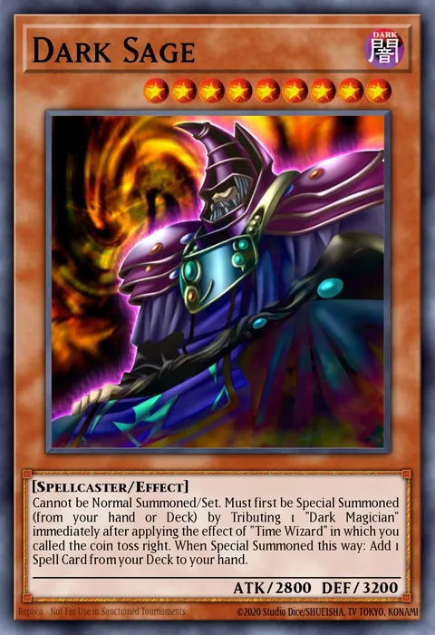 Dark Sage trading card