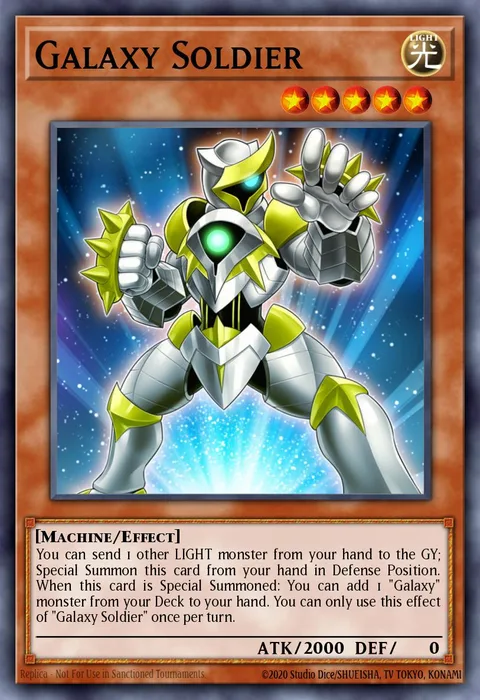 Galaxy Soldier trading card