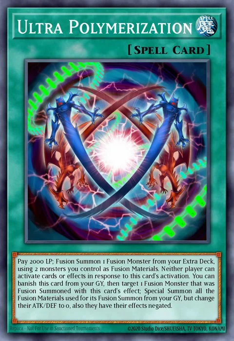 Ultra Polymerization trading card