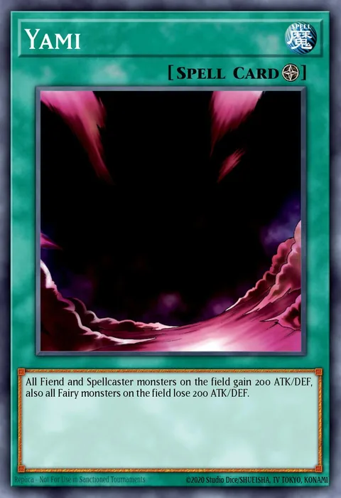 Yami trading card