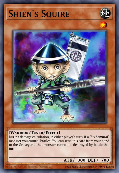 Shien's Squire trading card