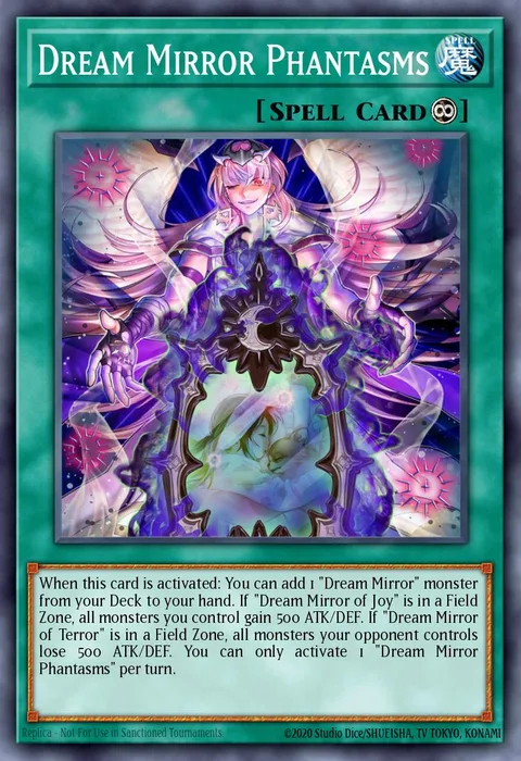Dream Mirror Phantasms trading card