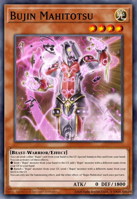 Bujin Mahitotsu trading card