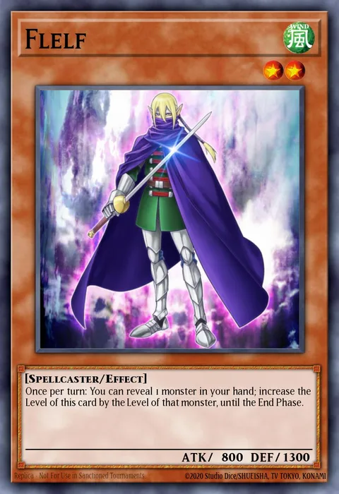 Flelf trading card