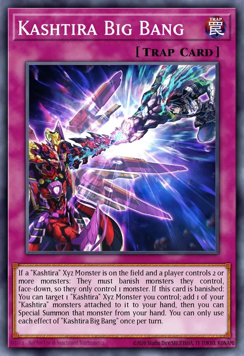Kashtira Big Bang trading card