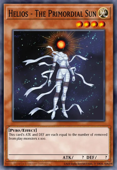 Helios - The Primordial Sun trading card