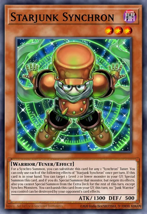 Starjunk Synchron trading card