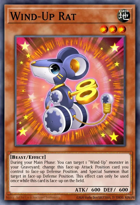 Wind-Up Rat trading card