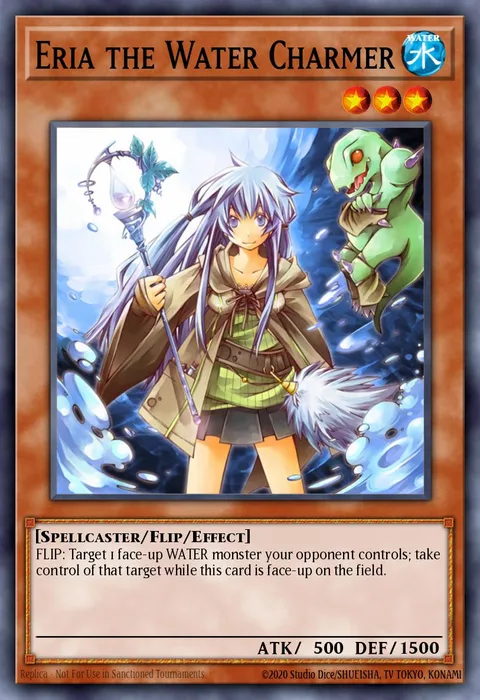 Eria the Water Charmer trading card