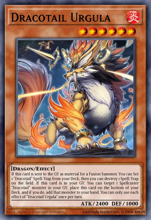 Dracotail Urgula trading card