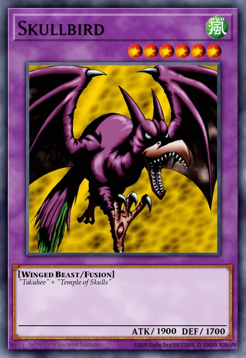 Skullbird trading card