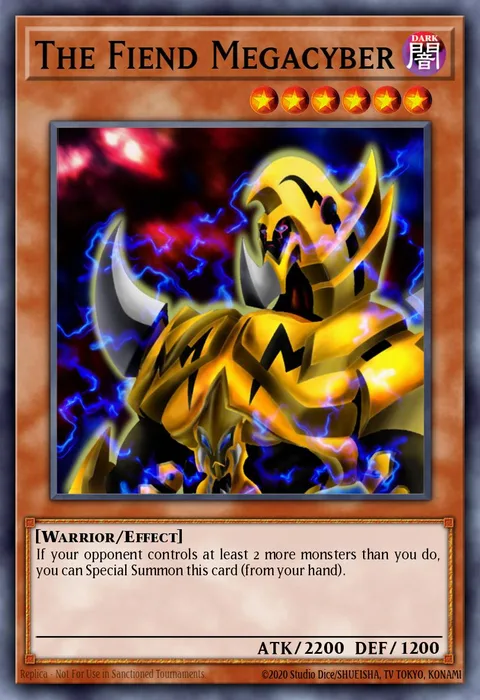 The Fiend Megacyber trading card
