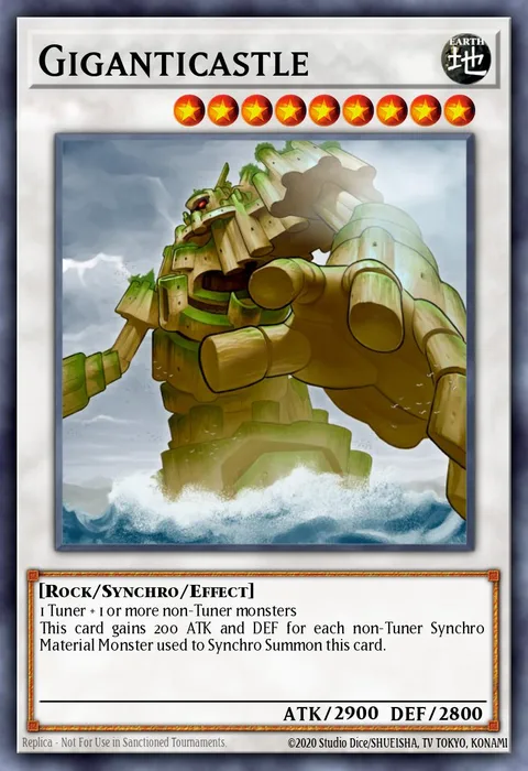 Giganticastle trading card