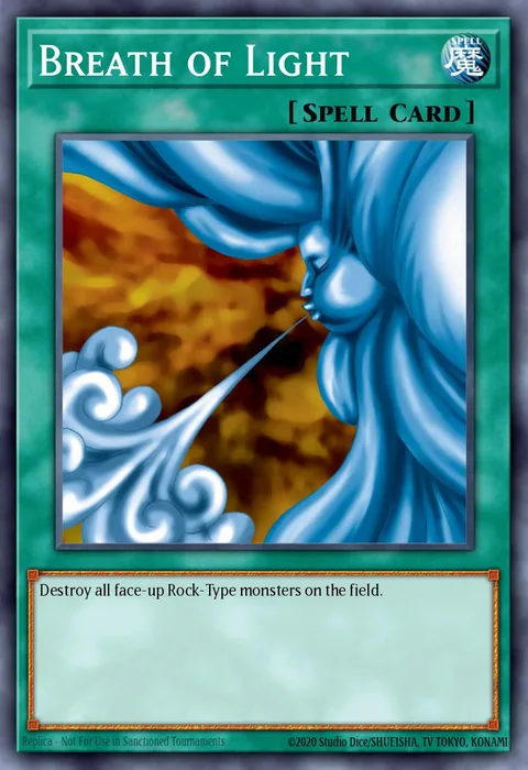 Breath of Light trading card