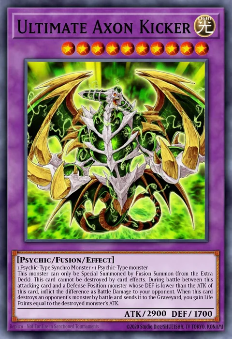 Ultimate Axon Kicker trading card