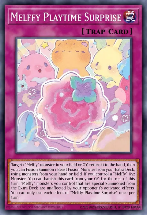 Melffy Playtime Surprise trading card