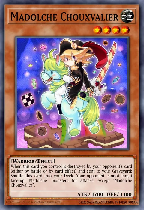 Madolche Chouxvalier trading card