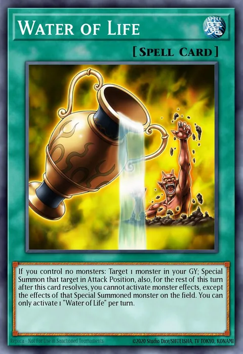 Water of Life trading card