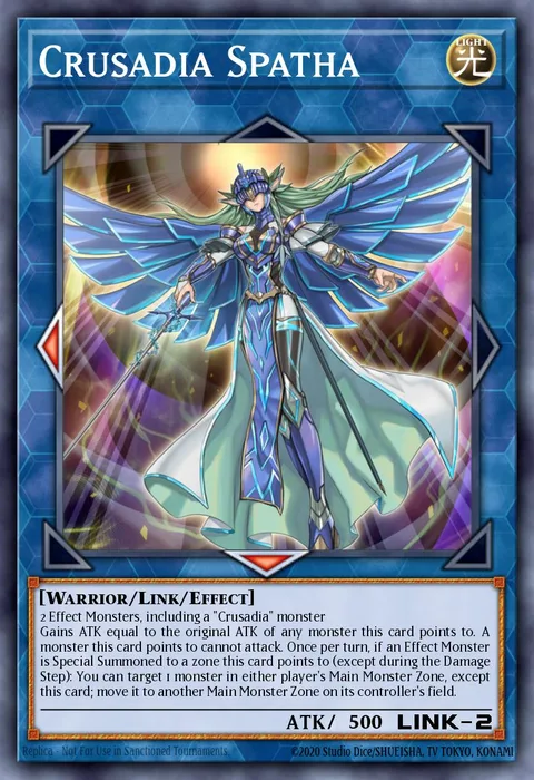 Crusadia Spatha trading card