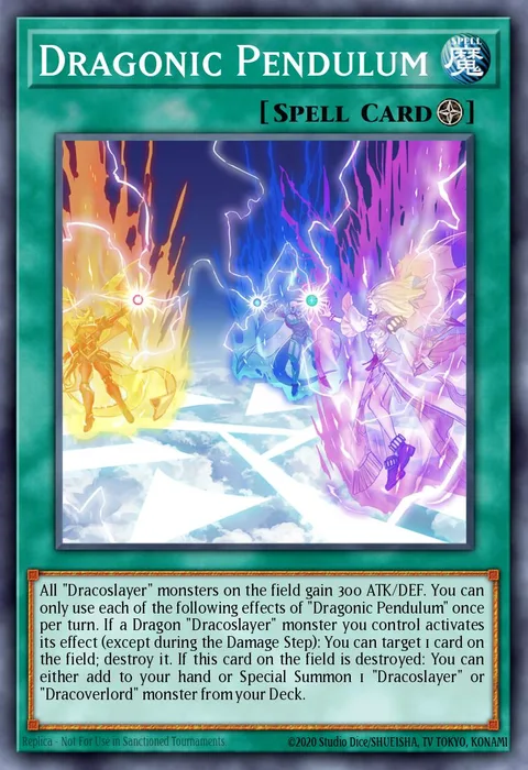 Dragonic Pendulum trading card