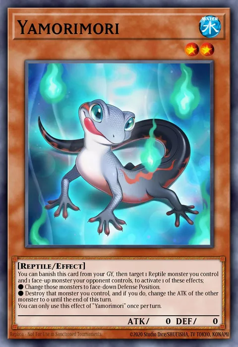 Yamorimori trading card
