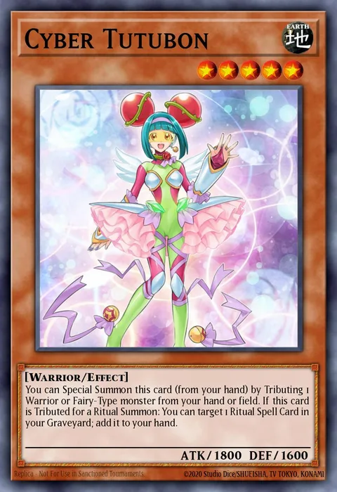 Cyber Tutubon trading card