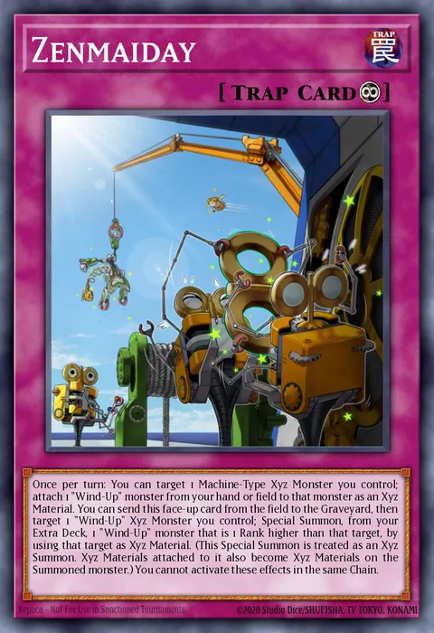 Zenmaiday trading card