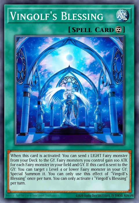 Vingolf's Blessing trading card