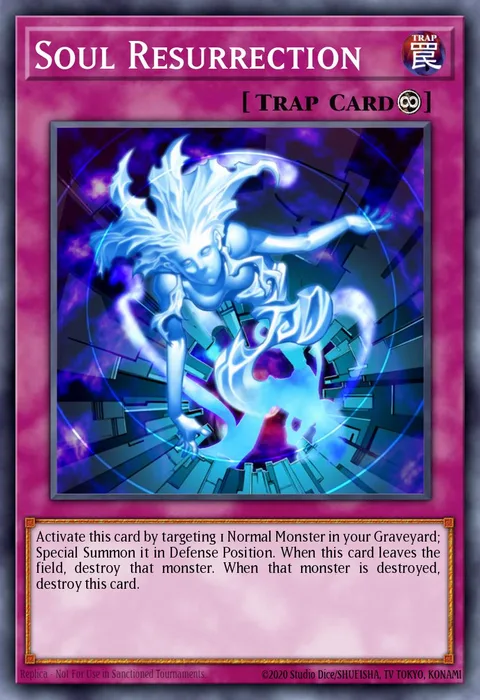 Soul Resurrection trading card