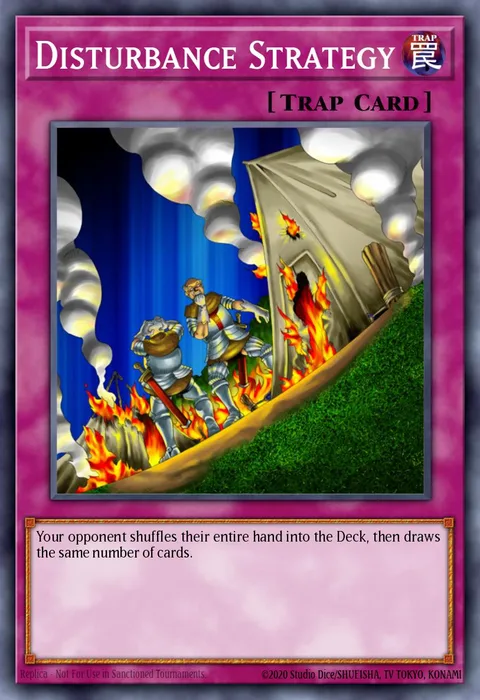 Disturbance Strategy trading card