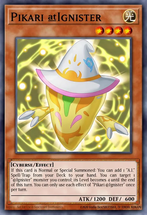 Pikari @Ignister trading card