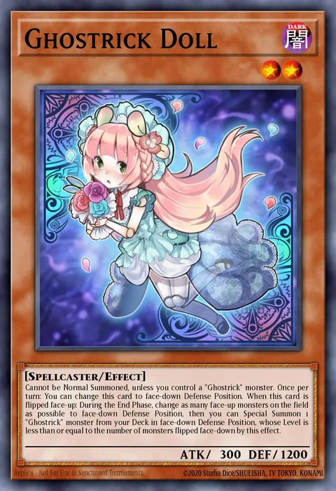 Ghostrick Doll trading card