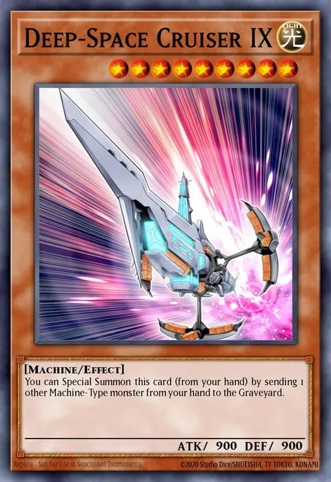 Deep-Space Cruiser IX trading card