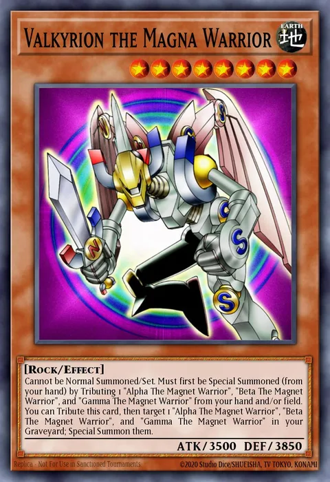 Valkyrion the Magna Warrior trading card