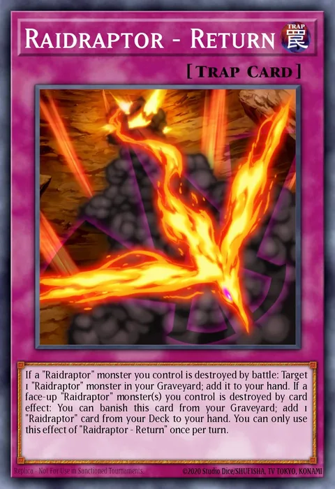 Raidraptor - Return trading card