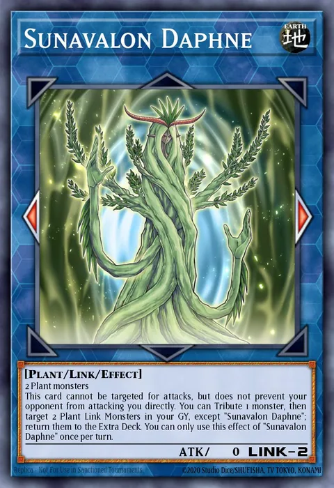 Sunavalon Daphne trading card