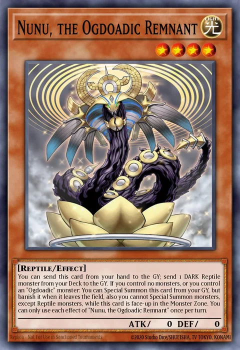 Nunu, the Ogdoadic Remnant trading card