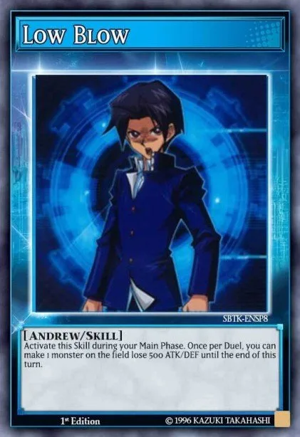 Low Blow trading card