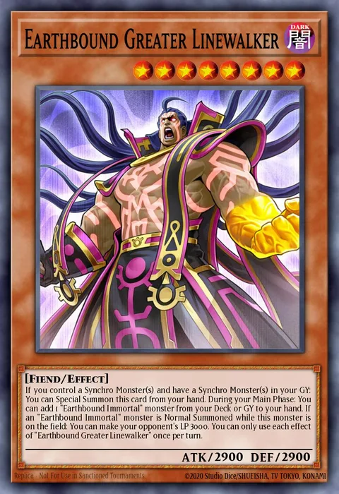 Earthbound Greater Linewalker trading card