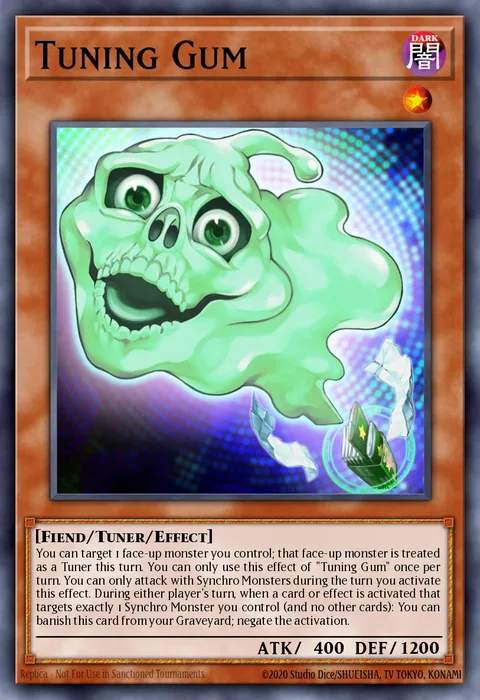 Tuning Gum trading card
