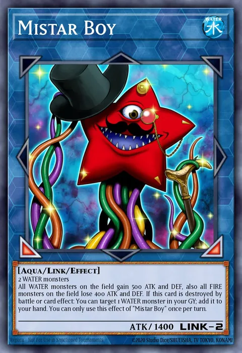 Mistar Boy trading card