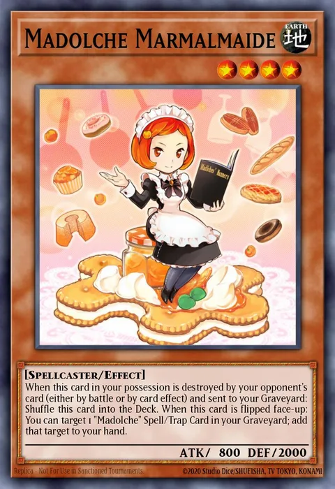 Madolche Marmalmaide trading card