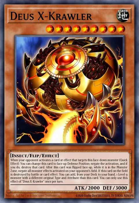 Deus X-Krawler trading card