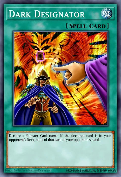 Dark Designator trading card