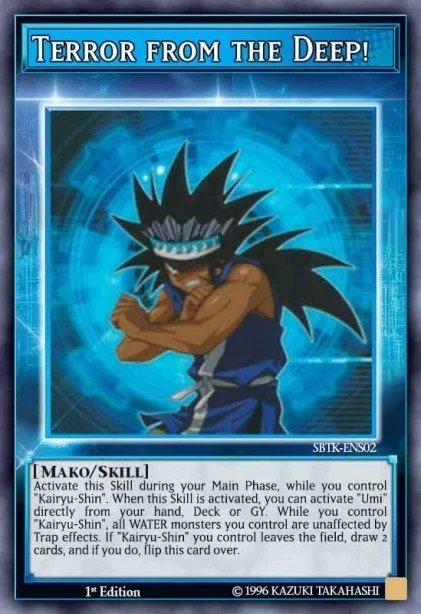 Terror from the Deep! trading card